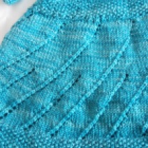 Close-up of Lace Swirl Skirt